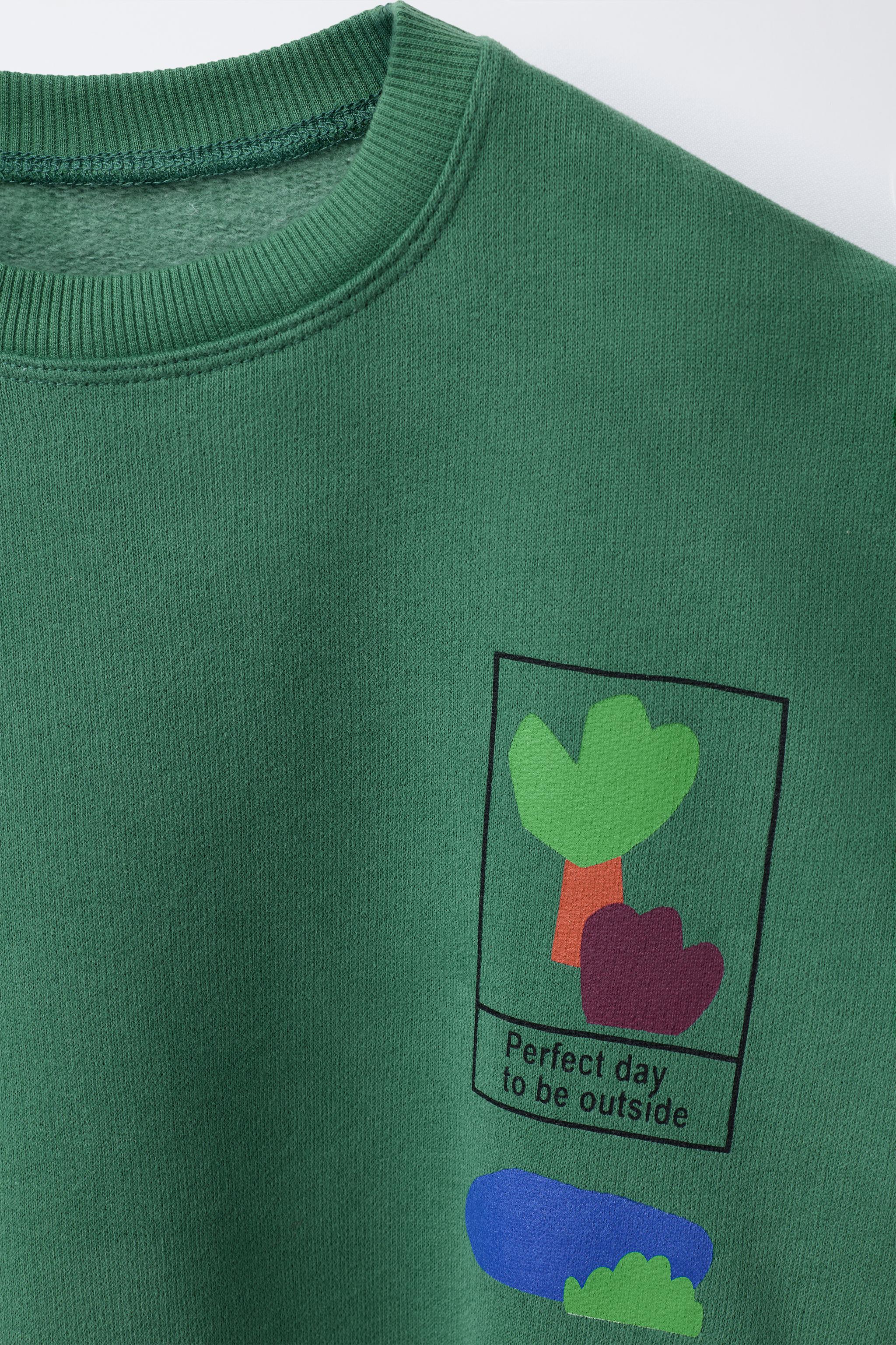 PARK PRINT SWEATSHIRT